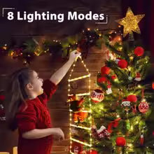 Santa Climbing Ladder Decor