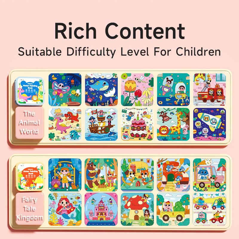 Water Coloring and Doodle Books for Toddlers