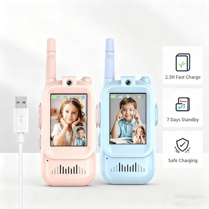 Kids Video Walkie Talkies Toys - 2 Pack
