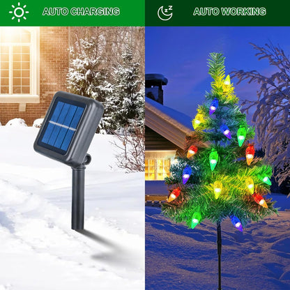Solar Christmas Tree Lights - SALE ENDS TONIGHT